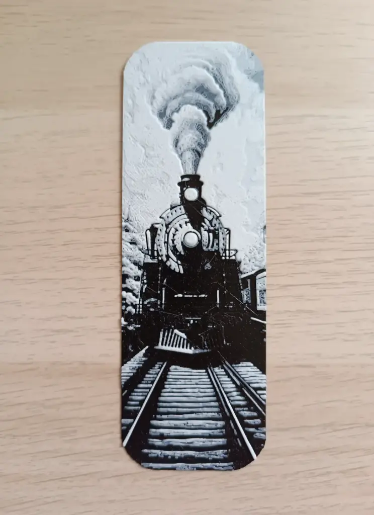 Old train - Bookmark