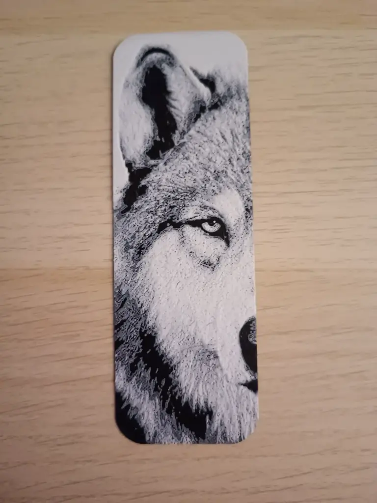 Wolf face- Bookmark