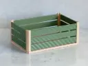 Crate that snaps together