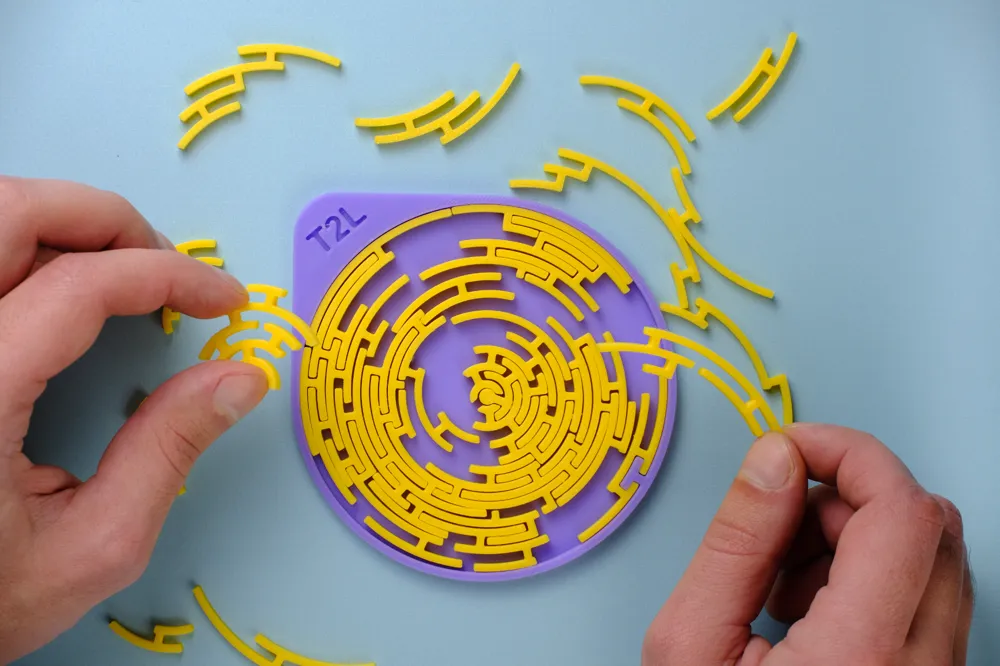 Round Labyrinth Jigsaw Puzzle