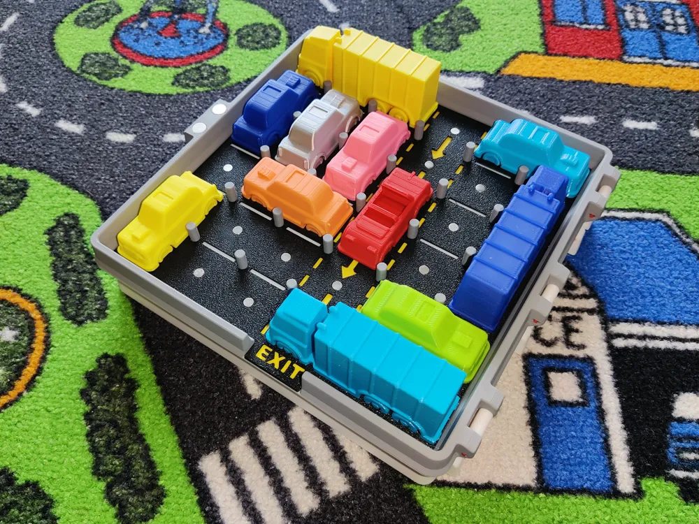 Rush hour - logical game with cars