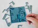 Geometric Jigsaw Puzzle with Box