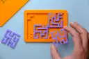 4 piece Puzzle labyrinth