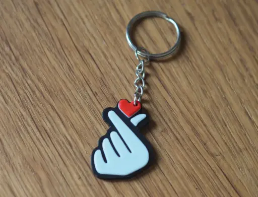 Finger Heart - Keychain