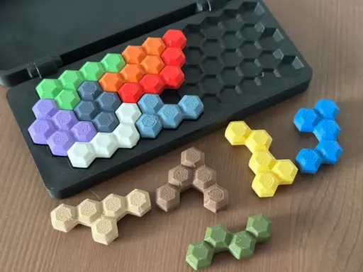 Hexagon Logic Puzzle