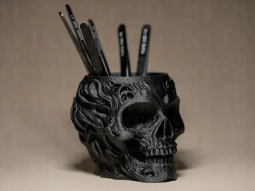  Skull Shaped Holder / Organizer